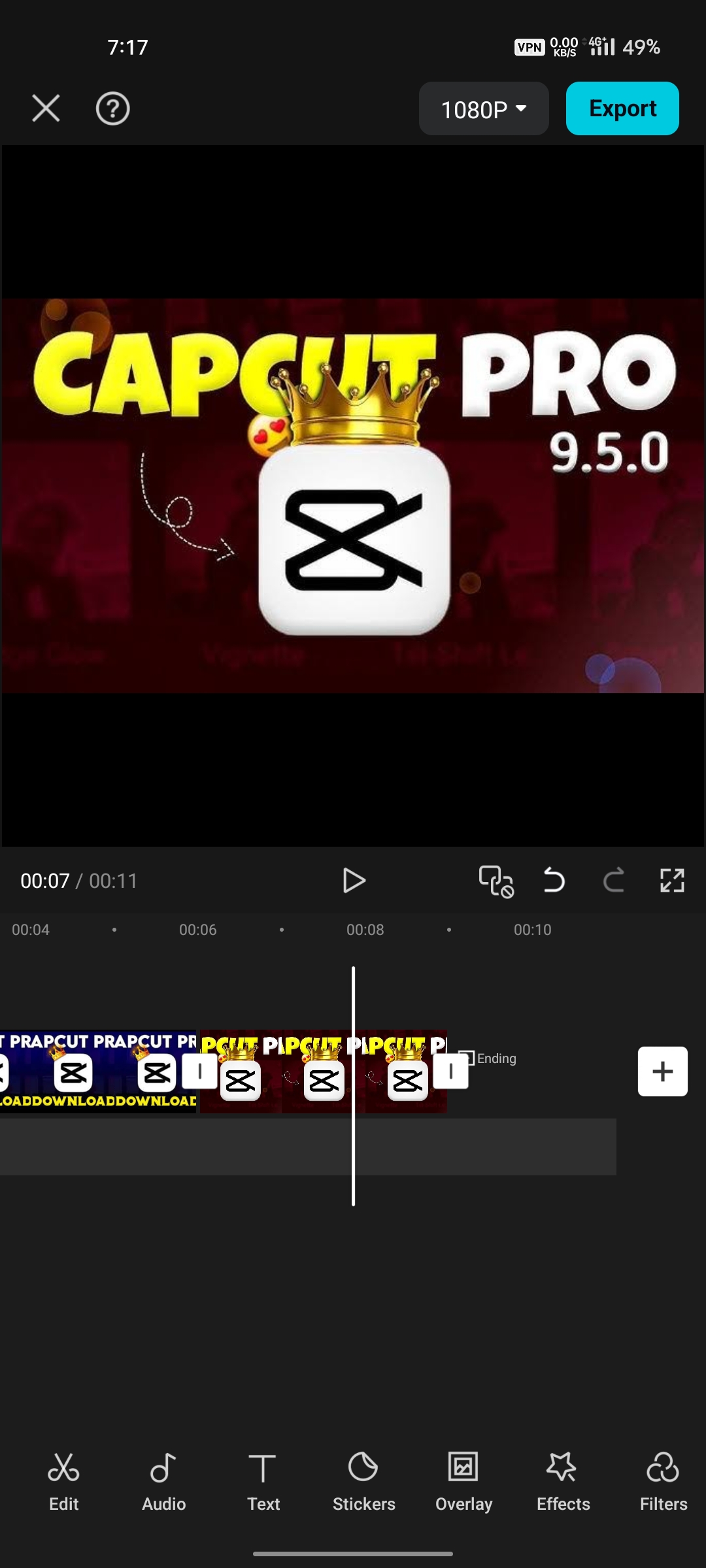 Download CapCut Mod APK (Latest Version) All Effects Unlocked 4