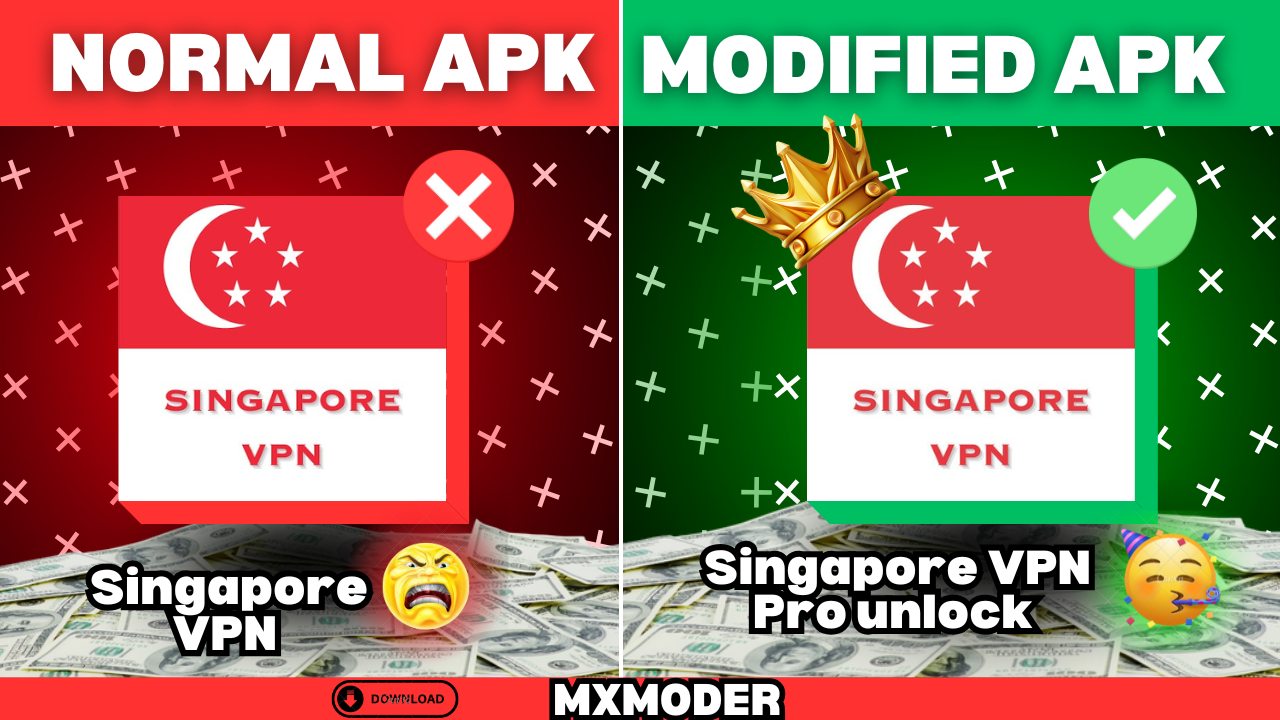 vpn singapore mod apk