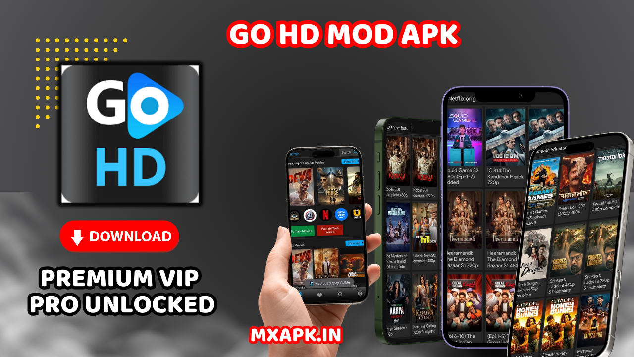 go hd mod apk download