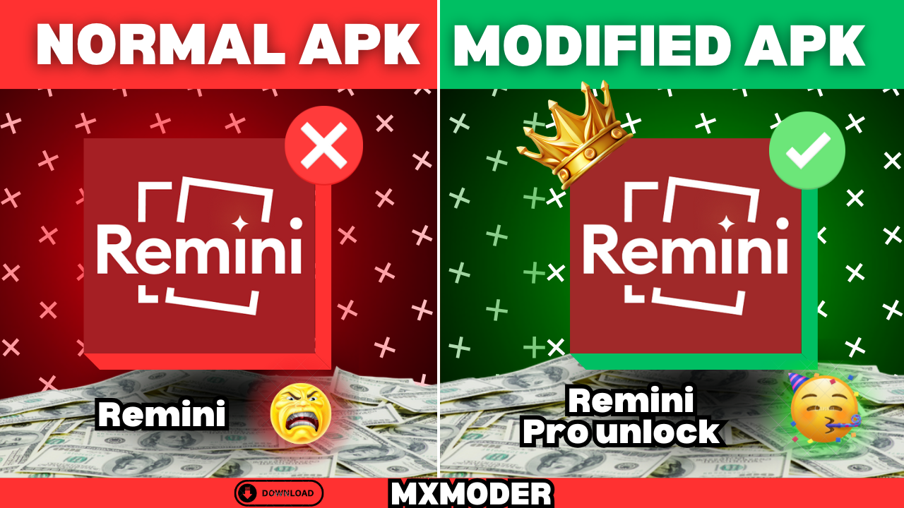 remini mod apk download