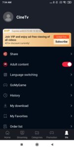 CineTV Mod APK Download 2025 (Premium Unlocked/Adfree) 6