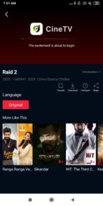 CineTV Mod APK Download 2025 (Premium Unlocked/Adfree) 5