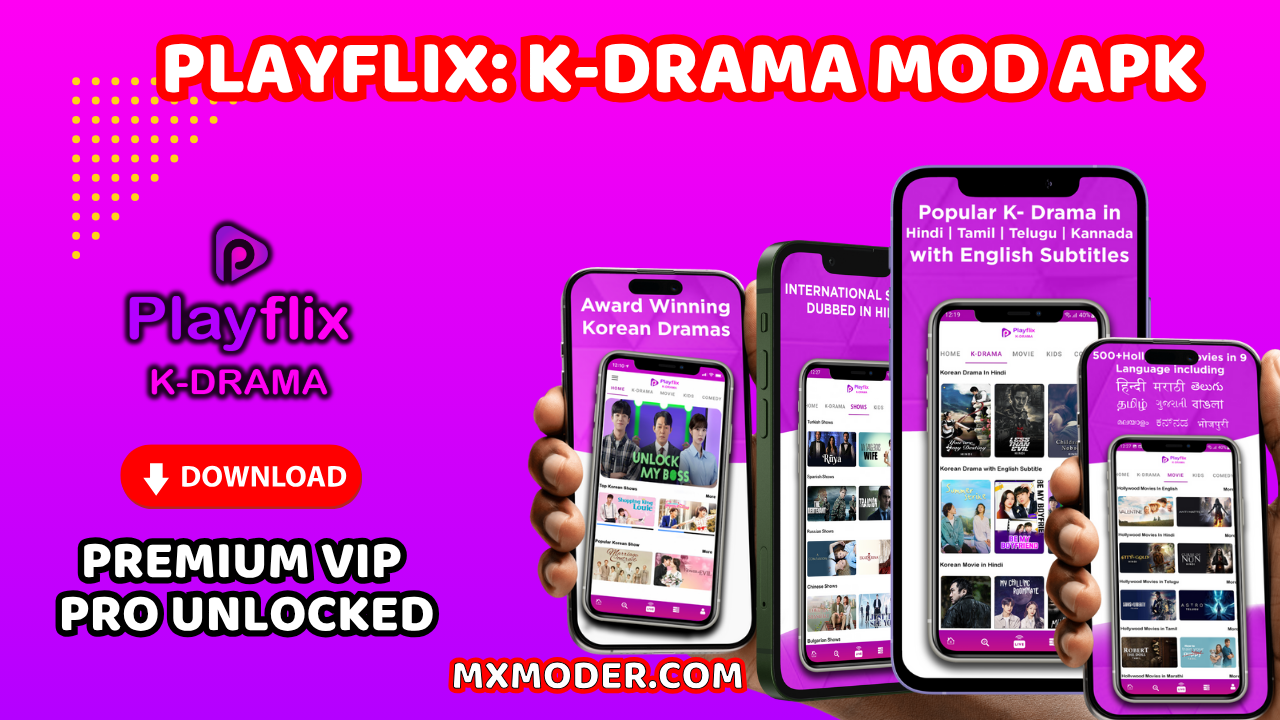 PlayFlix K-Drama mod apk